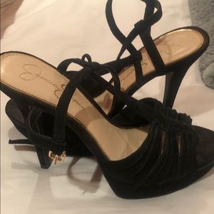 Jessica Simpson Black Heels